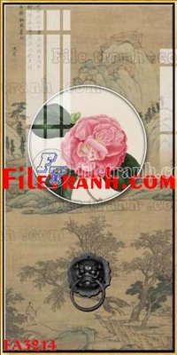File tranh in tráng gương File gốc in bộ tranh decor treo tráng gương canvas FA3214 (siêu nét)