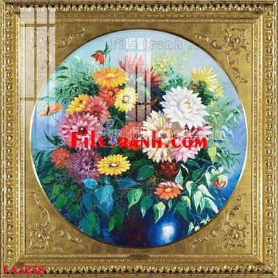 File tranh gốc File gốc in bộ tranh decor treo tráng gương canvas FA3258 (bản quyền) độc đáo