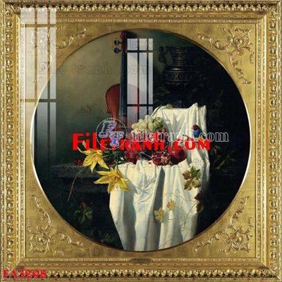 File gốc File gốc in bộ tranh decor treo tráng gương canvas FA3298 (in 3D) nghệ thuật