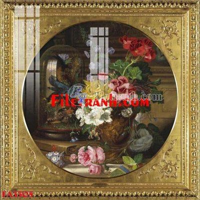 File tranh File gốc in bộ tranh decor treo tráng gương canvas FA3305 (gốc) chủ đề trừu tượng