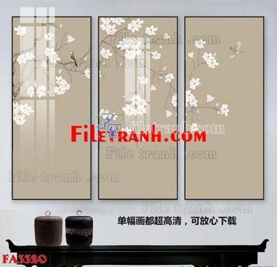 File in ấn File gốc in bộ tranh decor treo tráng gương canvas FA3320 (bản gốc) từ file gốc