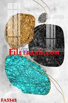 File PSD File gốc in bộ tranh decor treo tráng gương canvas FA3342 (gốc) cho designer