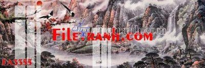 File tranh File gốc in bộ tranh decor treo tráng gương canvas FA3355 (gốc) phong cách tối giản