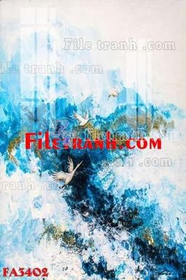 Hình ảnh file gốc in lụa File gốc in bộ tranh decor treo tráng gương canvas FA3402