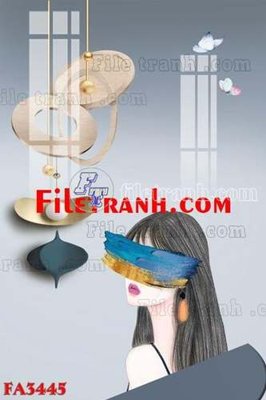 File gốc File gốc in bộ tranh decor treo tráng gương canvas FA3445 (ảnh chi tiết) để in ấn