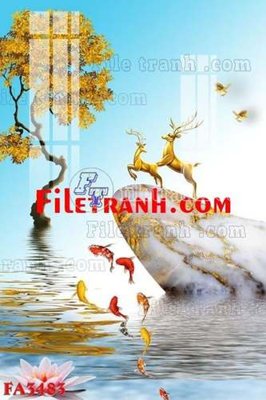 File PSD File gốc in bộ tranh decor treo tráng gương canvas FA3483 (chất lượng in ấn)