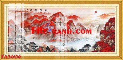 File PSD File gốc in bộ tranh decor treo tráng gương canvas FA3606 (bản gốc) cho nhà in