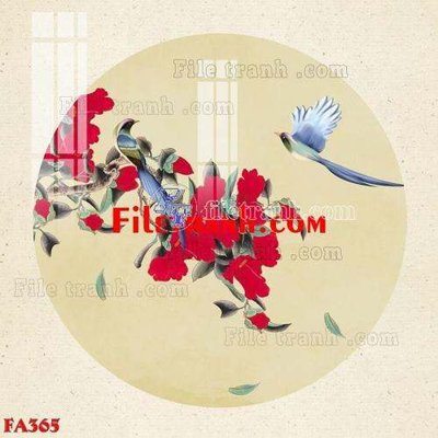 File tranh File gốc in bộ tranh decor treo tráng gương canvas FA365 (file gốc) chuẩn màu in