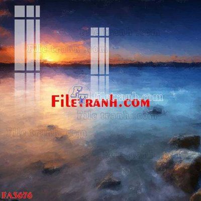 File gốc File gốc in bộ tranh decor treo tráng gương canvas FA3676 (phiên bản chuẩn) để in ấn