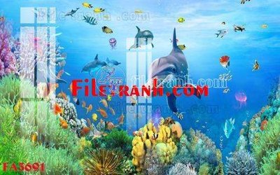 File in trần File gốc in bộ tranh decor treo tráng gương canvas FA3691 (bản gốc 3D) sống động