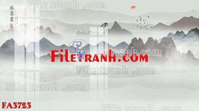 File tranh File gốc in bộ tranh decor treo tráng gương canvas FA3723 (ảnh gốc) độc quyền