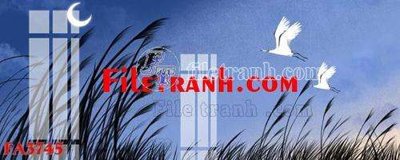 File tranh in tráng gương File gốc in bộ tranh decor treo tráng gương canvas FA3745 (siêu nét)