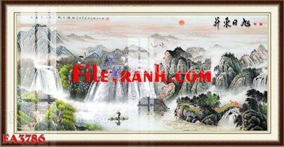 File gốc File gốc in bộ tranh decor treo tráng gương canvas FA3786 (phong cách) cổ điển