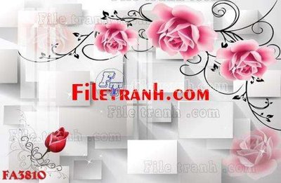 File gốc File gốc in bộ tranh decor treo tráng gương canvas FA3810 (PNG) không nền chất lượng