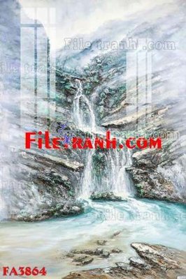 File tranh File gốc in bộ tranh decor treo tráng gương canvas FA3864 (gốc) chủ đề tĩnh vật