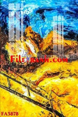 File tranh File gốc in bộ tranh decor treo tráng gương canvas FA3878 (bản gốc) trang trí văn phòng