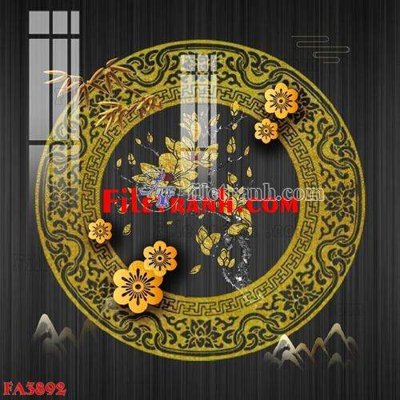 Tải file gốc File gốc in bộ tranh decor treo tráng gương canvas FA3892 (bản PSD) đầy đủ layer