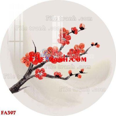 File tranh File gốc in bộ tranh decor treo tráng gương canvas FA397 (gốc) in trên kính
