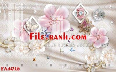 File ảnh File gốc in bộ tranh decor treo tráng gương canvas FA4016 (gốc) in biển hiệu