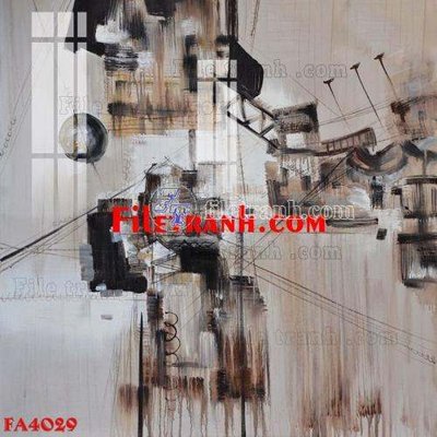 File tranh gốc File gốc in bộ tranh decor treo tráng gương canvas FA4029 (sắc nét từng chi tiết)