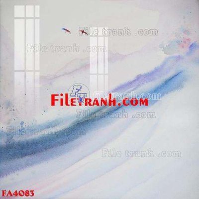 File in ấn File gốc in bộ tranh decor treo tráng gương canvas FA4083 (bản gốc) cao cấp