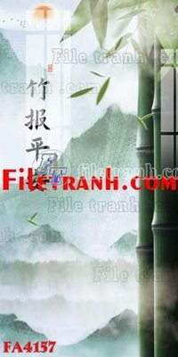 File in mica File gốc in bộ tranh decor treo tráng gương canvas FA4157 (bản gốc) siêu trong