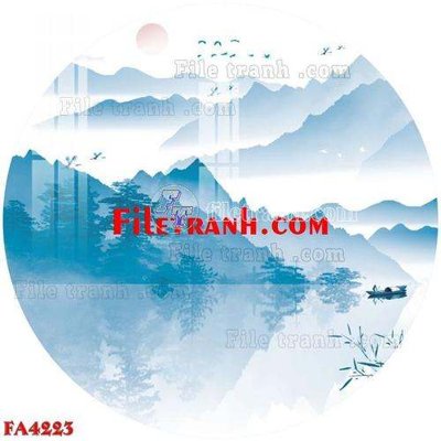 File in mica File gốc in bộ tranh decor treo tráng gương canvas FA4223 (ảnh gốc) đẹp