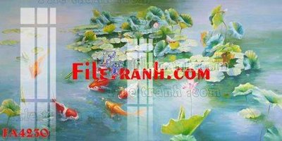 Download file gốc File gốc in bộ tranh decor treo tráng gương canvas FA4230 (in lụa) nghệ thuật