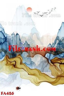 Mua file gốc File gốc in bộ tranh decor treo tráng gương canvas FA426 (in ấn) tại Filetranh.com