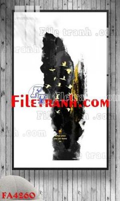 File gốc File gốc in bộ tranh decor treo tráng gương canvas FA4260 (dành cho trang trí nội thất)