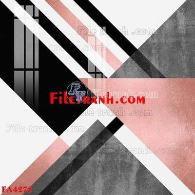 File tranh File gốc in bộ tranh decor treo tráng gương canvas FA4276 (ảnh gốc) in trần 3D
