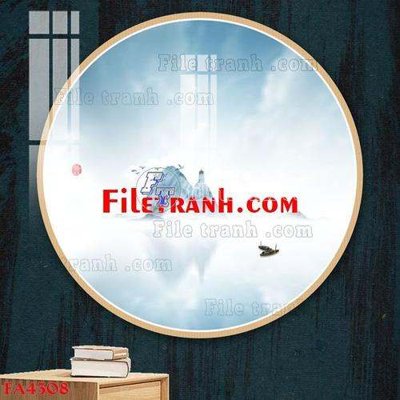 File gốc File gốc in bộ tranh decor treo tráng gương canvas FA4308 (phong cách) cổ điển