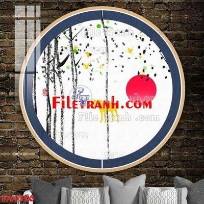 File tranh gốc File gốc in bộ tranh decor treo tráng gương canvas FA4326 (bản quyền) file PSD