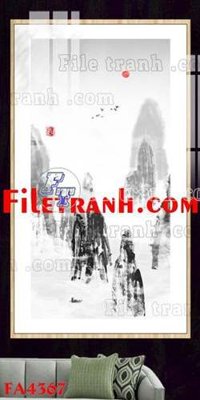 Download file gốc File gốc in bộ tranh decor treo tráng gương canvas FA4367 (in mica) trang trí
