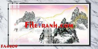 File gốc File gốc in bộ tranh decor treo tráng gương canvas FA4409 cho in ấn và thiết kế
