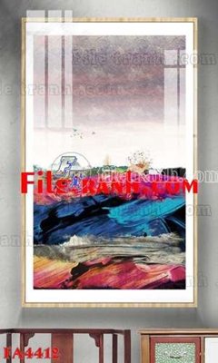 File gốc File gốc in bộ tranh decor treo tráng gương canvas FA4412 (in tráng gương) sang trọng