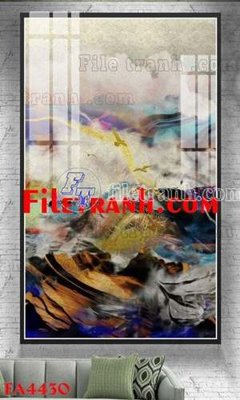 File gốc File gốc in bộ tranh decor treo tráng gương canvas FA4430 (PSD/TIFF) độ phân giải cao