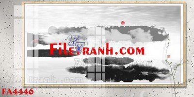 File in ấn cao cấp File gốc in bộ tranh decor treo tráng gương canvas FA4446 (file gốc)
