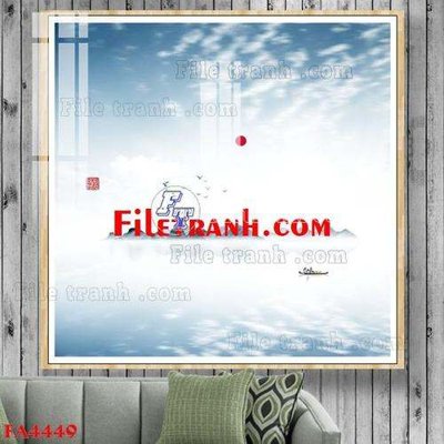 Tải file gốc File gốc in bộ tranh decor treo tráng gương canvas FA4449 (in khổ lớn) không vỡ