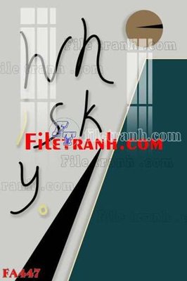 File gốc File gốc in bộ tranh decor treo tráng gương canvas FA447 (vector) cho in ấn