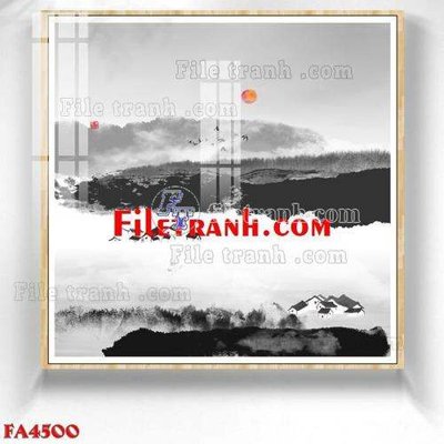 Tải file File gốc in bộ tranh decor treo tráng gương canvas FA4500 (ảnh gốc) in gạch men