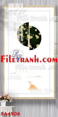 Tải file File gốc in bộ tranh decor treo tráng gương canvas FA4506 (gốc) làm file tranh quảng cáo