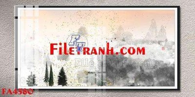 File in mica File gốc in bộ tranh decor treo tráng gương canvas FA4580 (bản gốc) siêu trong