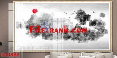Tải file gốc File gốc in bộ tranh decor treo tráng gương canvas FA4588 (in khổ lớn) không vỡ