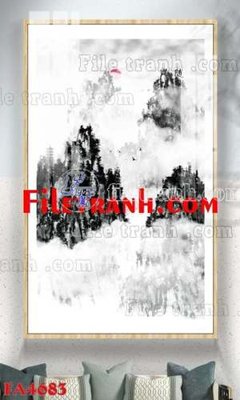File tranh File gốc in bộ tranh decor treo tráng gương canvas FA4683 (gốc) chủ đề con người
