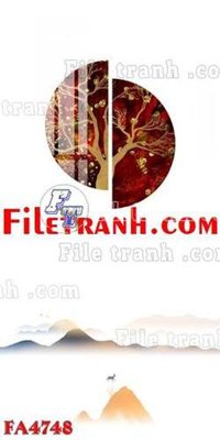 File gốc File gốc in bộ tranh decor treo tráng gương canvas FA4748 (in tráng gương) hiện đại