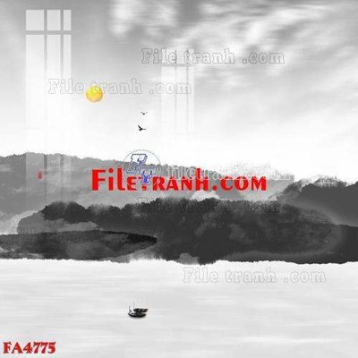 File gốc File gốc in bộ tranh decor treo tráng gương canvas FA4775 (cho in ấn) độc quyền