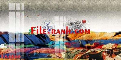 File ảnh File gốc in bộ tranh decor treo tráng gương canvas FA4846 (gốc) in backdrop sự kiện