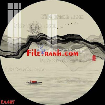 File tranh quảng cáo File gốc in bộ tranh decor treo tráng gương canvas FA487 (download file gốc)