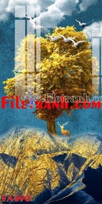 File gốc File gốc in bộ tranh decor treo tráng gương canvas FA490 (in mica) cắt laser